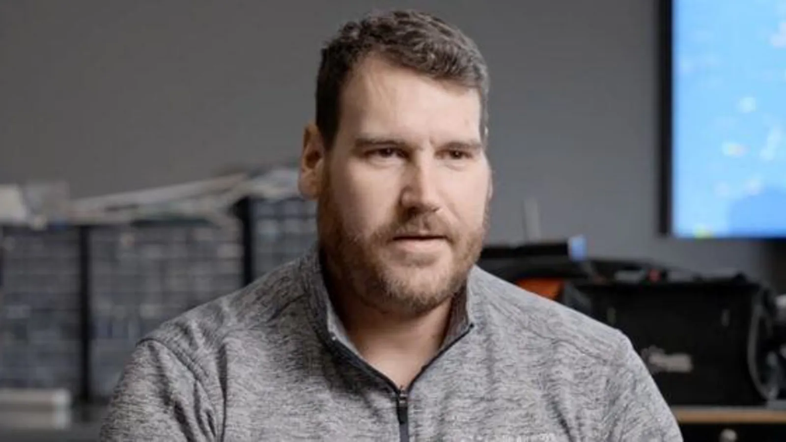 a person with a beard