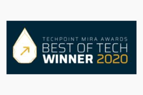 a logo for a tech company